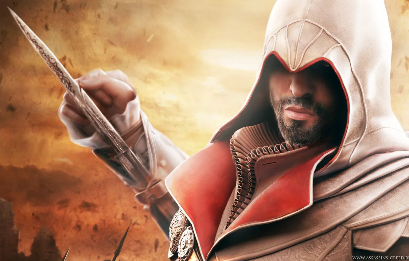 Фото обои Assassins Creed, brotherhood, братство, ассасин