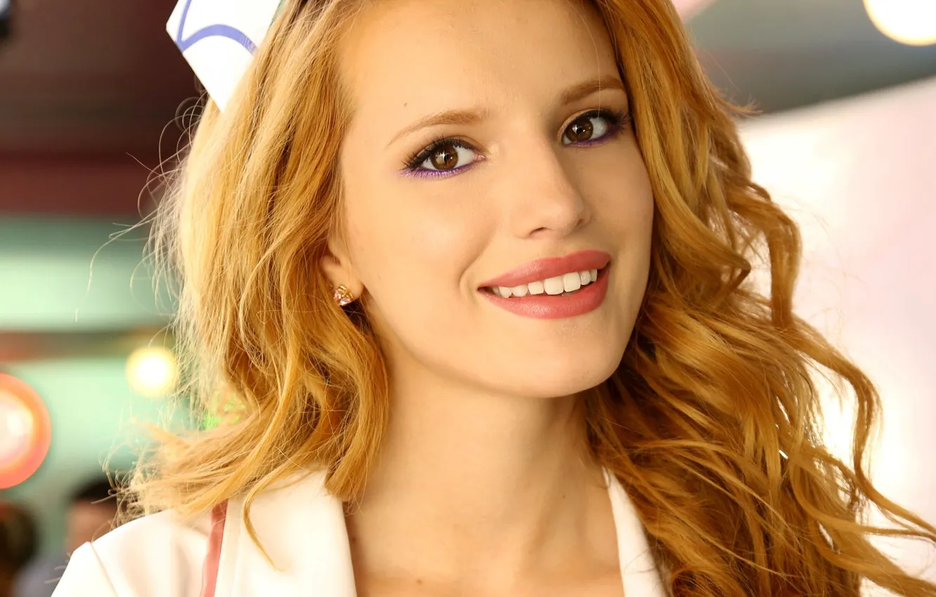 Фото обои девушка, актриса, рыжая, Bella Thorne, Белла Торн