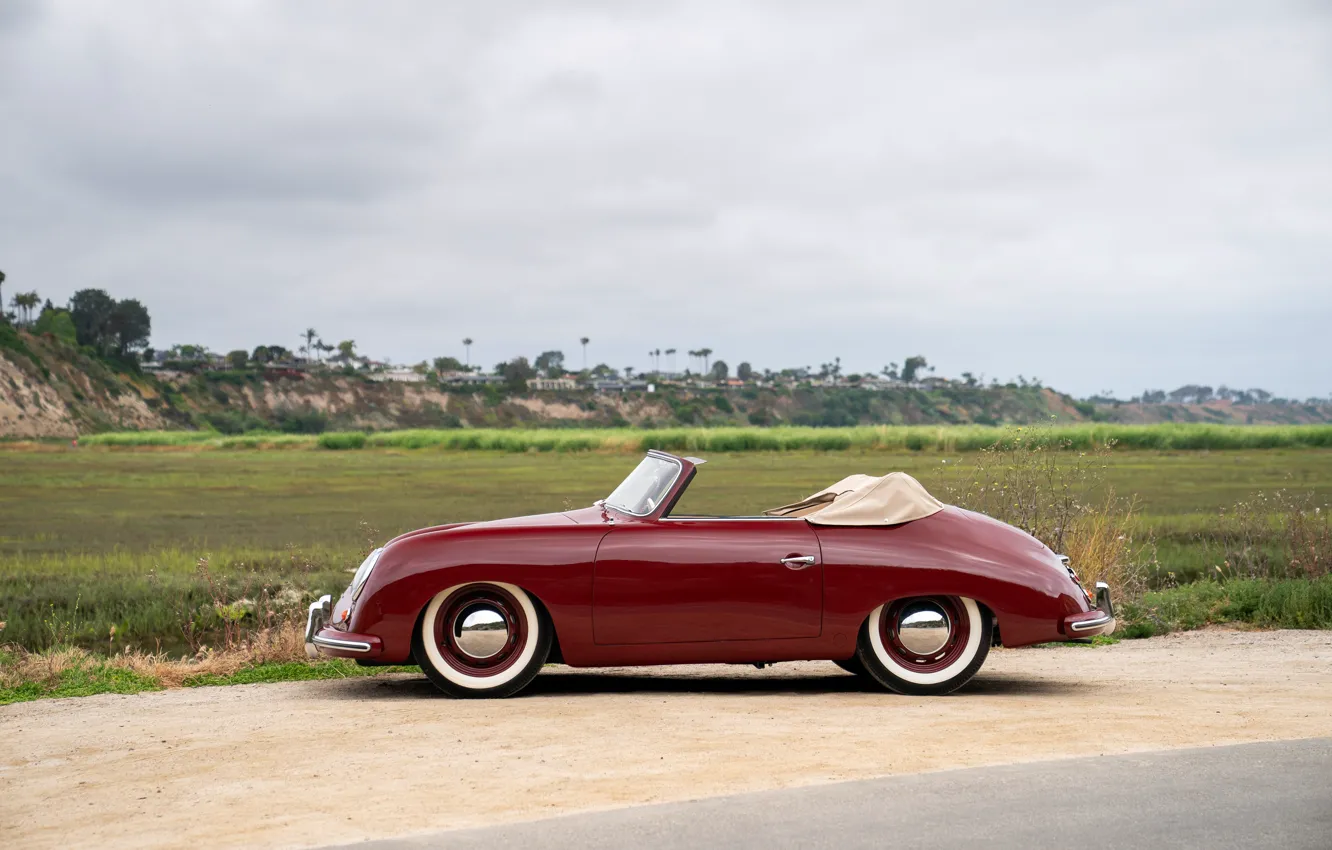 Фото обои Porsche, 1953, 356, Porsche 356 1300 Cabriolet