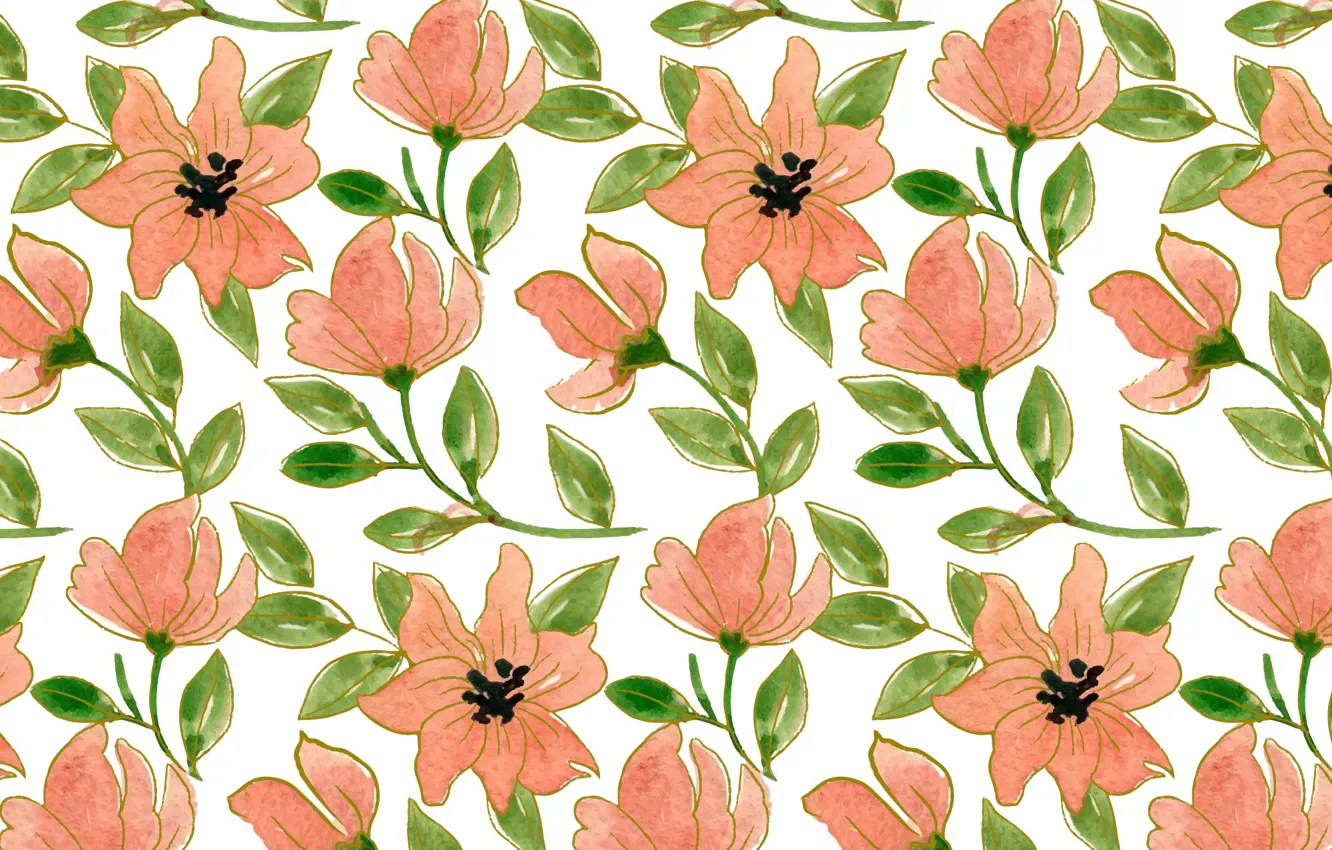 Фото обои цветы, текстура, texture, flowers