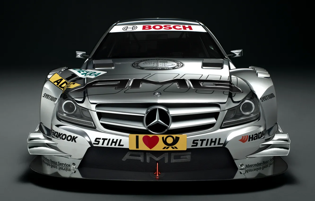 Фото обои AMG, DTM, MERCEDES, BENZ