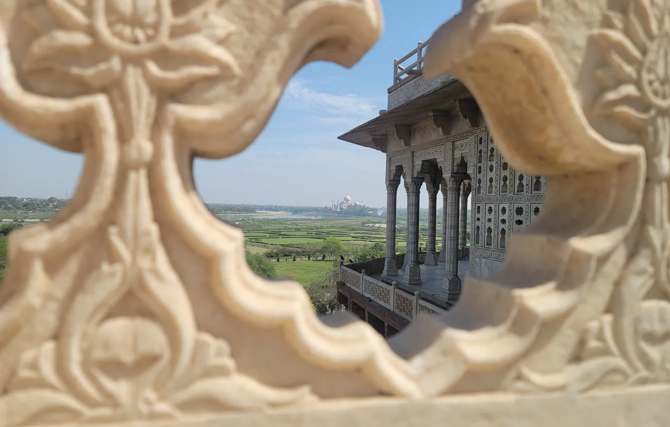 Фото обои view, india