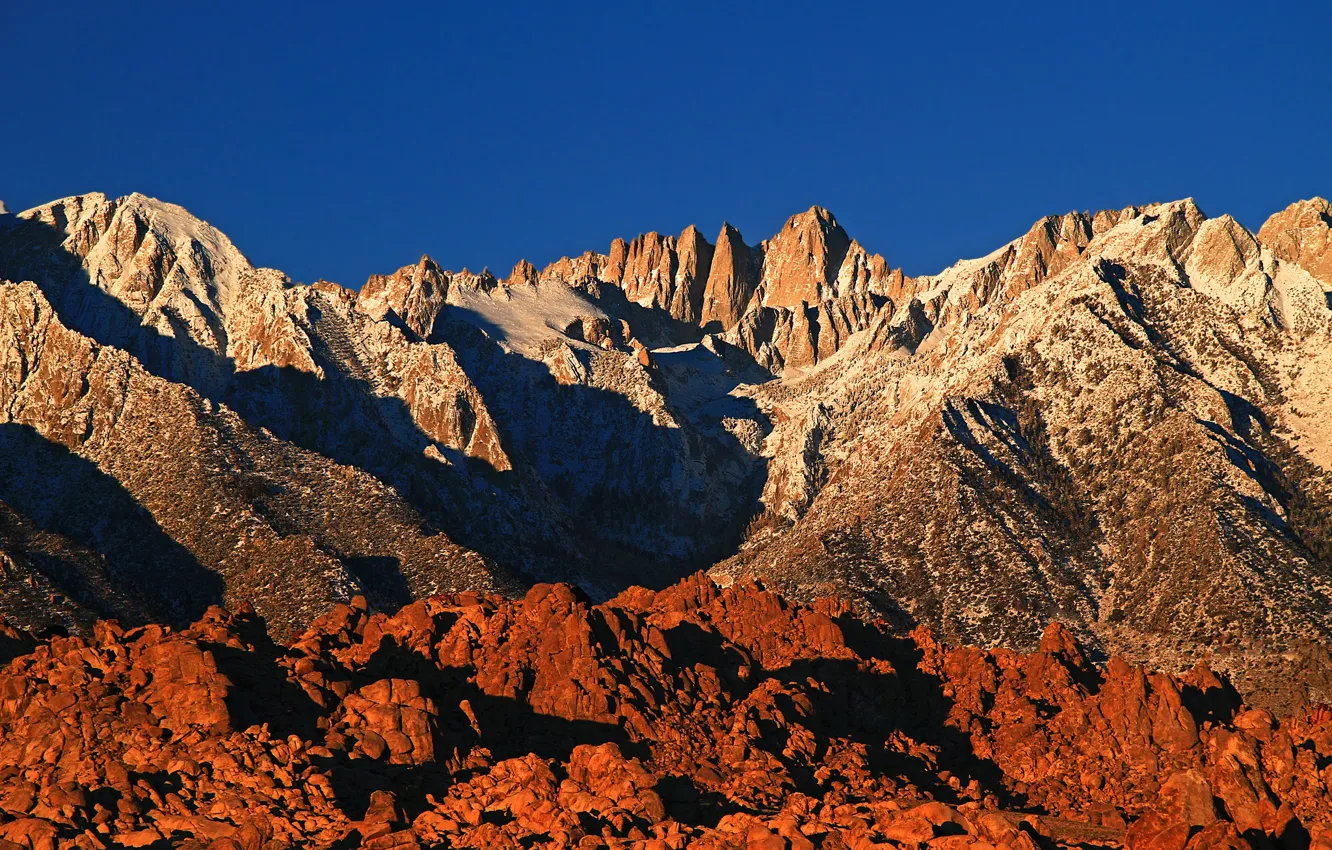Фото обои США, California, Alabama Hills, Inyo