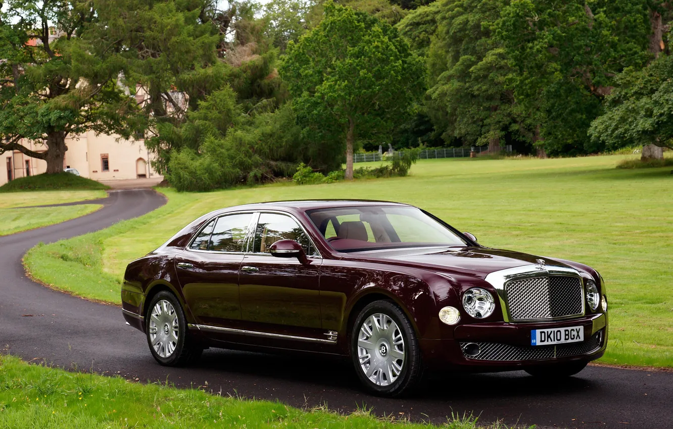 Фото обои машина, авто, bentley, mulsanne