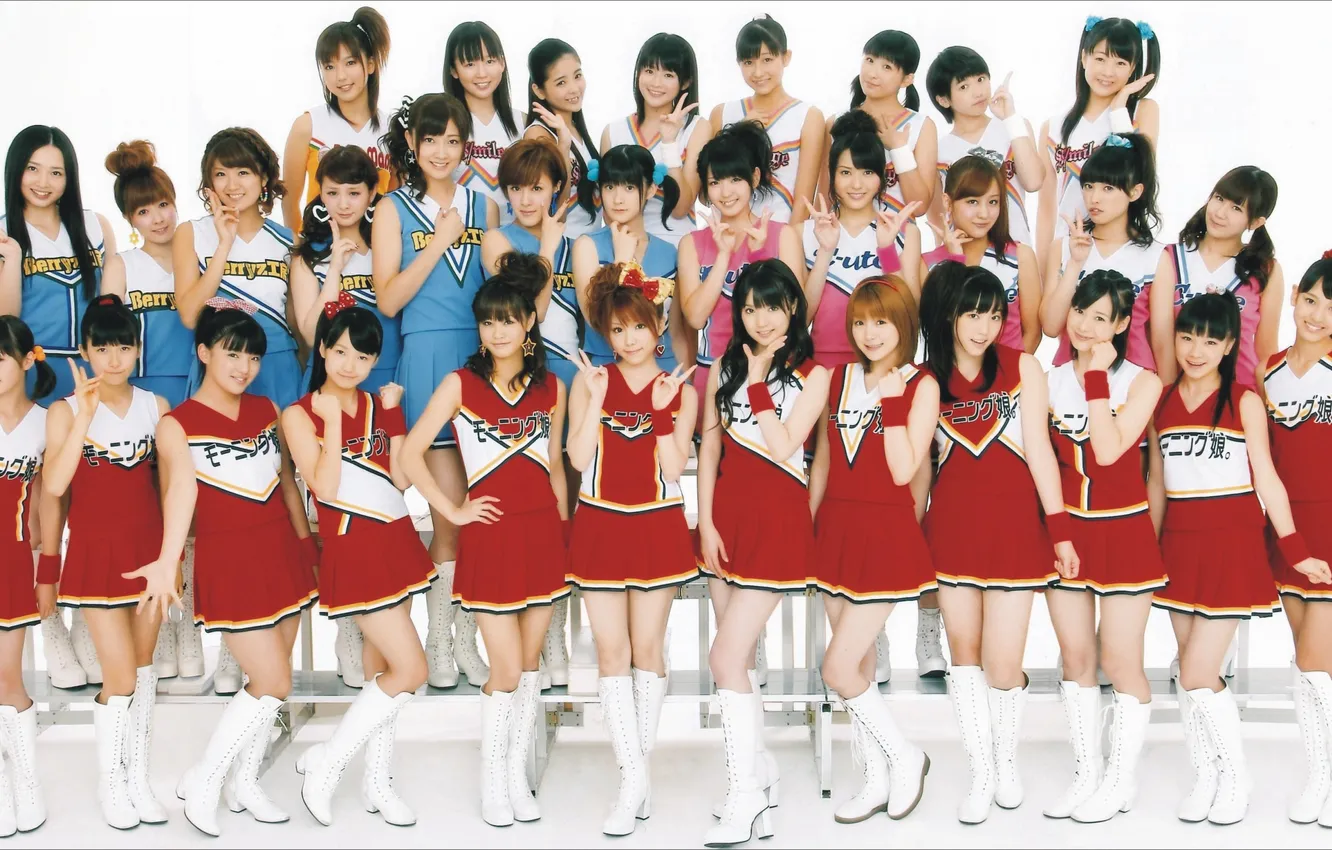 Фото обои music, певицы, Momoka, musical group, Reina Tanaka, Morning musume, Berriz Kobo, J pop