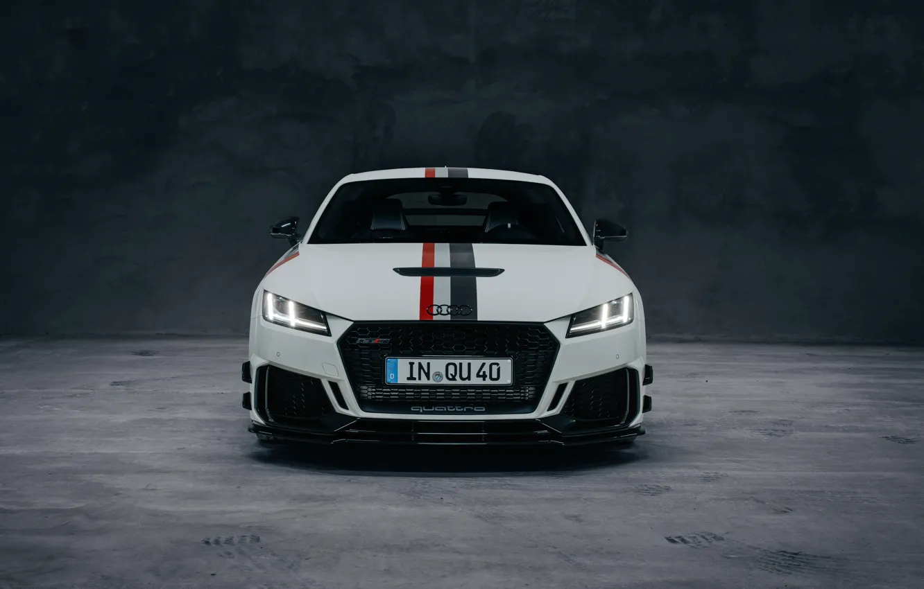 Фото обои Audi, Ауди, Light, Купе, Передок, Спорткар, Coupé, TT RS