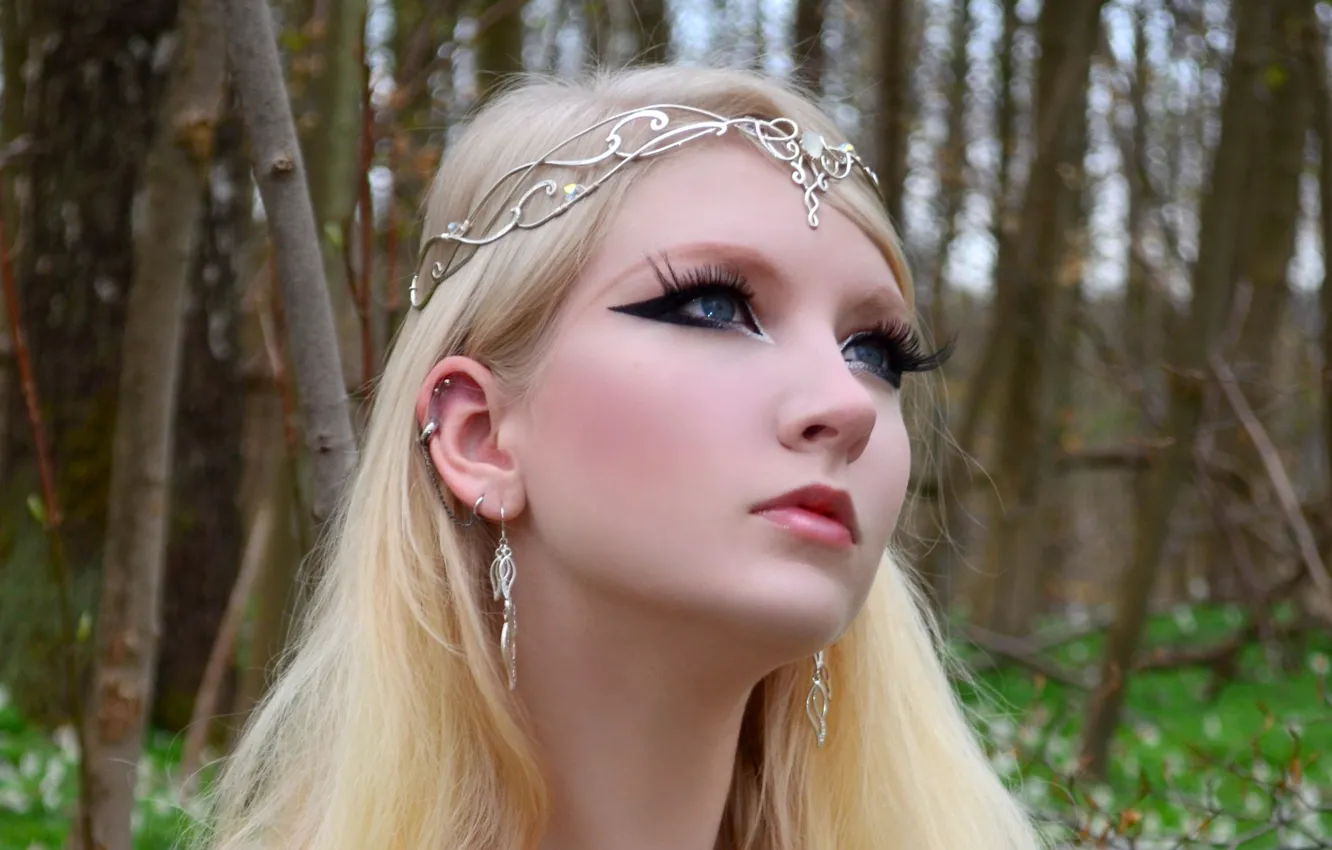 Фото обои Nature, Blonde, Look, Maria Amanda, Fairy Tale