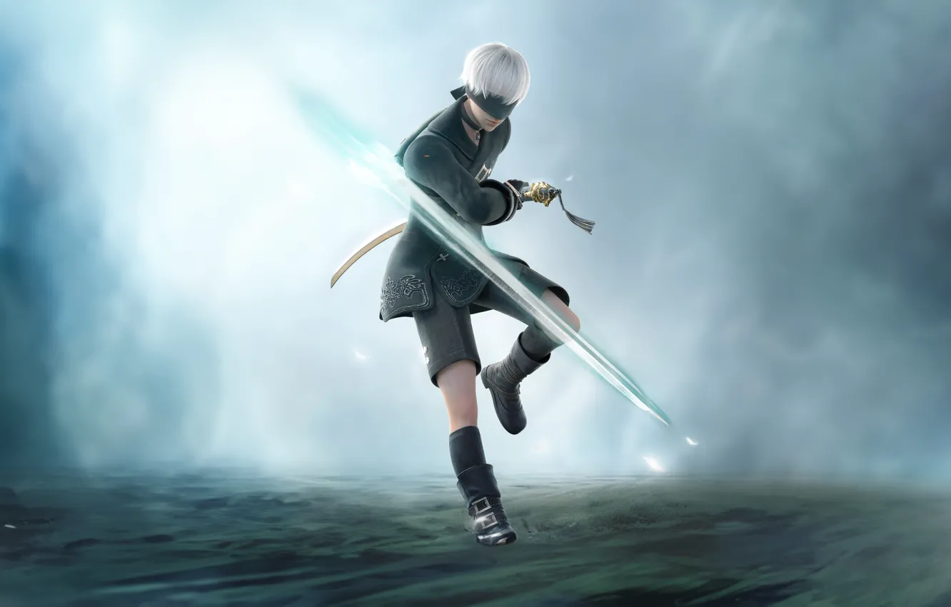 Фото обои Nier Automata, 2023, Bladepoint, Naraka, Нарака, Острие клинка
