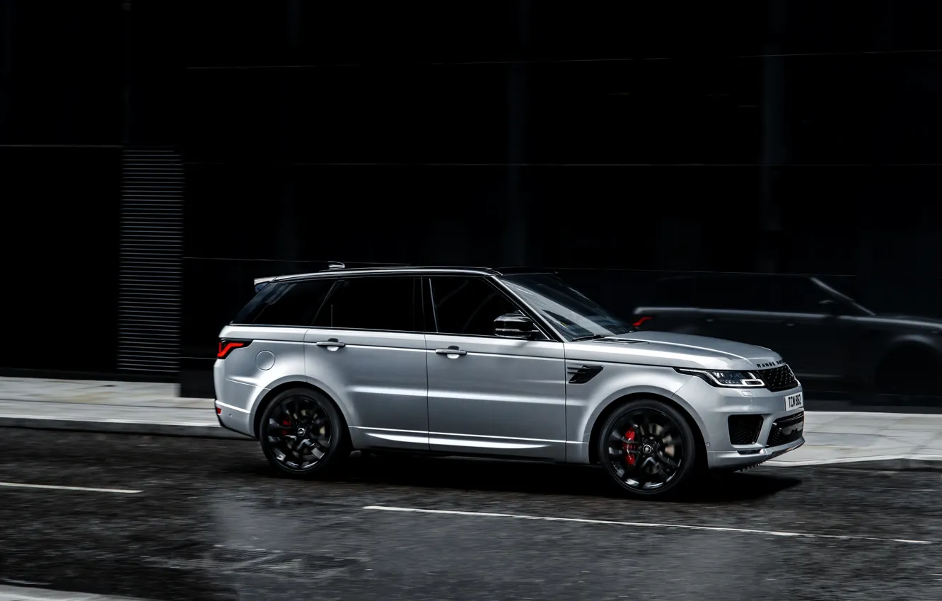 Фото обои Land Rover, Range Rover, вид сбоку, Range Rover Sport, 2020, HST