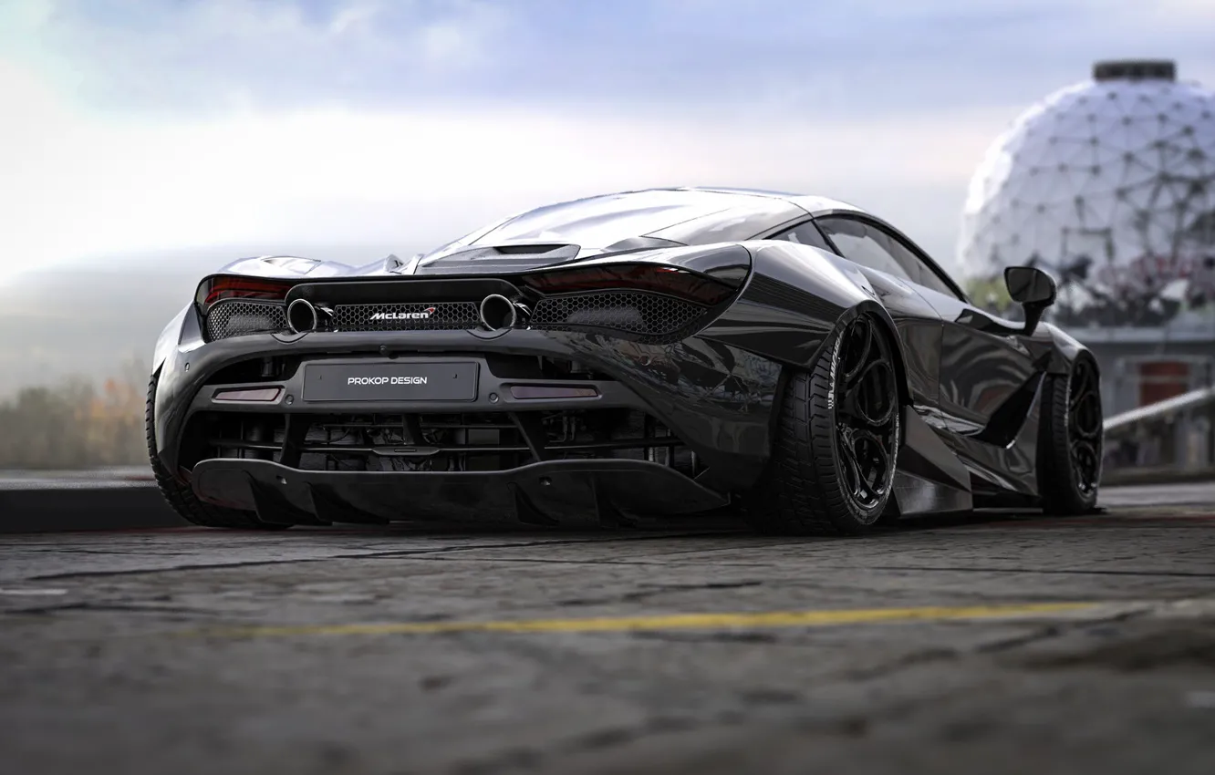 Фото обои McLaren, Авто, Машина, Суперкар, Рендеринг, Concept Art, 720s, Transport & Vehicles