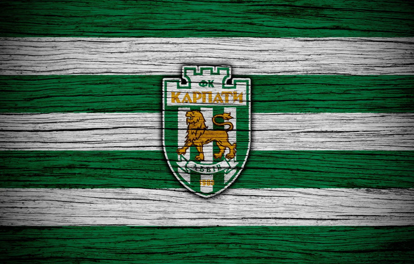 Фото обои wallpaper, sport, logo, football, Karpaty Lviv, Ukrainian Premier League