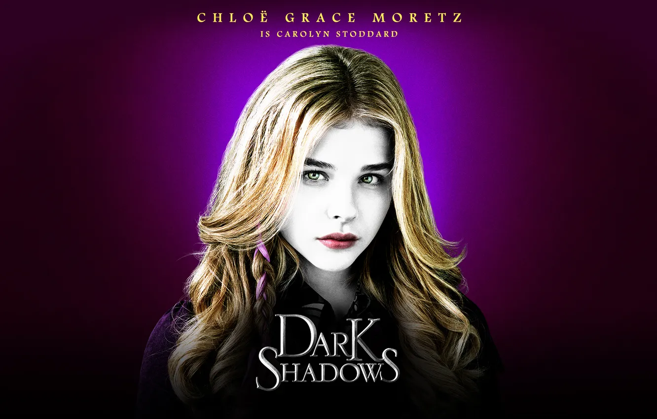 Фото обои актриса, Chloë Moretz, Dark Shadows, Мрачные тени, Хлоя Морец