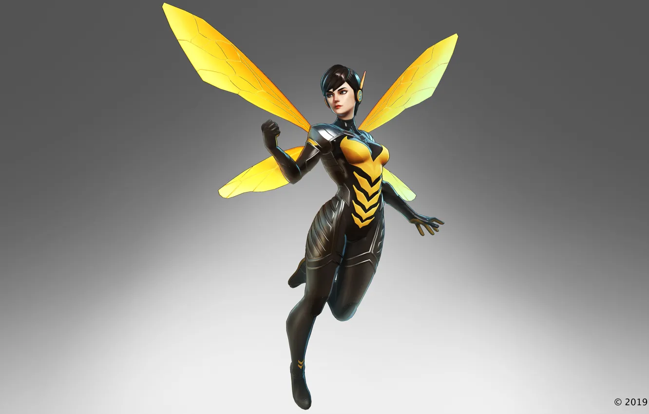 Фото обои marvel, wasp, Janet van Dyne, the black order, marvel ultimate alliance 3