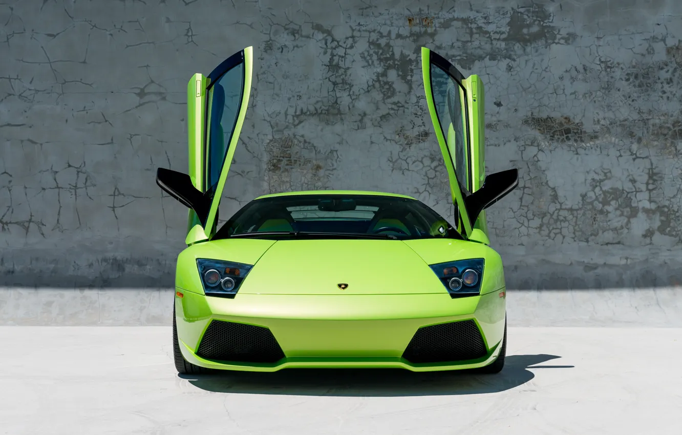 Фото обои Lamborghini, Lamborghini Murcielago, Murcielago, front view