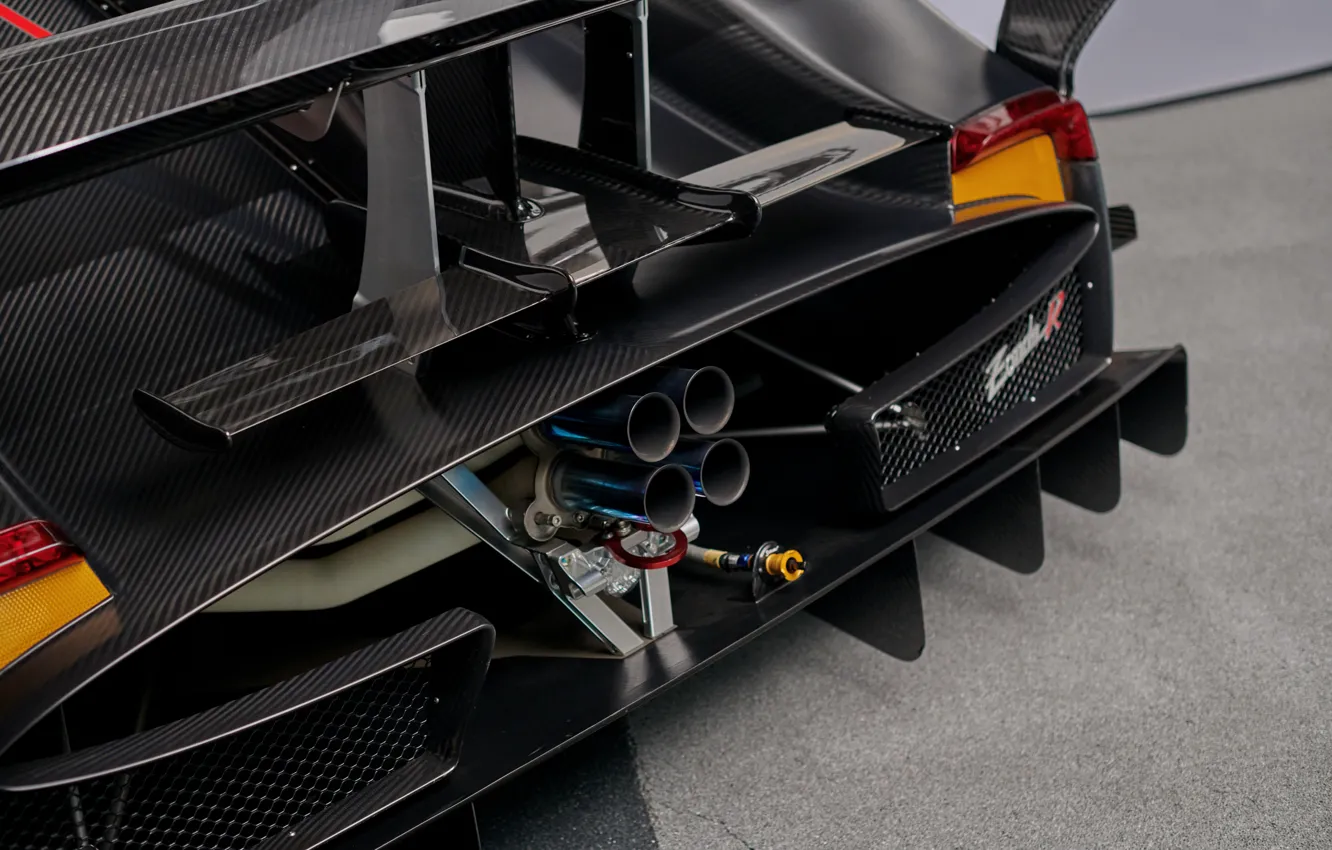 Фото обои Pagani, Pagani Zonda R, Zonda, exhaust