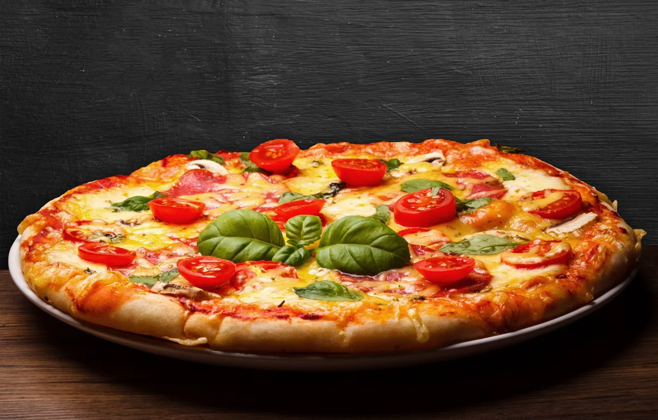 Фото обои кухня, пицца, итальянские, пиццерия, продукты питание