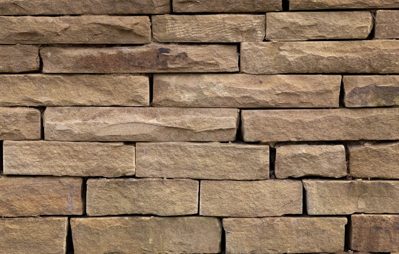 Фото обои wall, bricks, stones