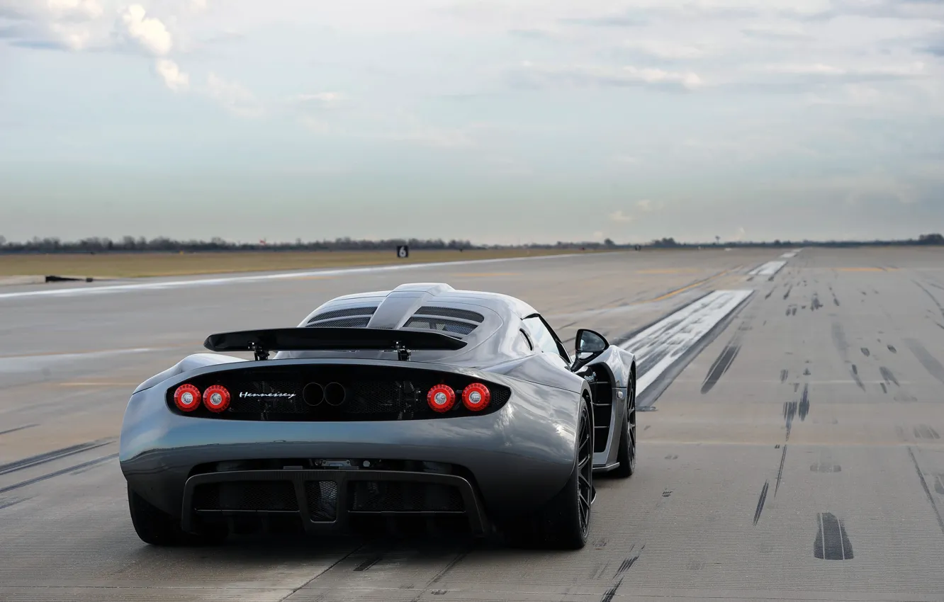 Фото обои Hennessey, Venom, rear wing, Hennessey Venom GT