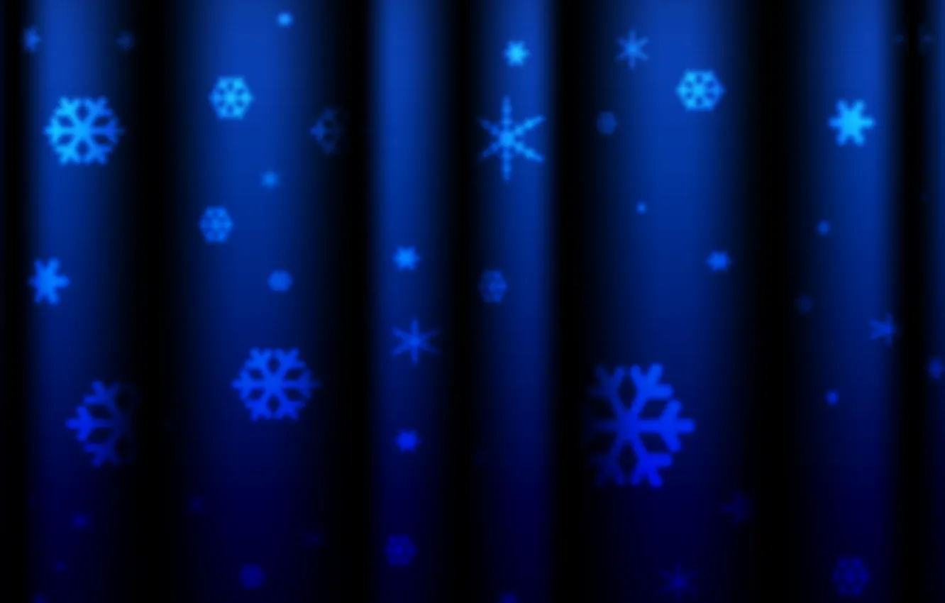 Фото обои снежинки, новый год, текстура, шторы, текстуры, фон новогодние