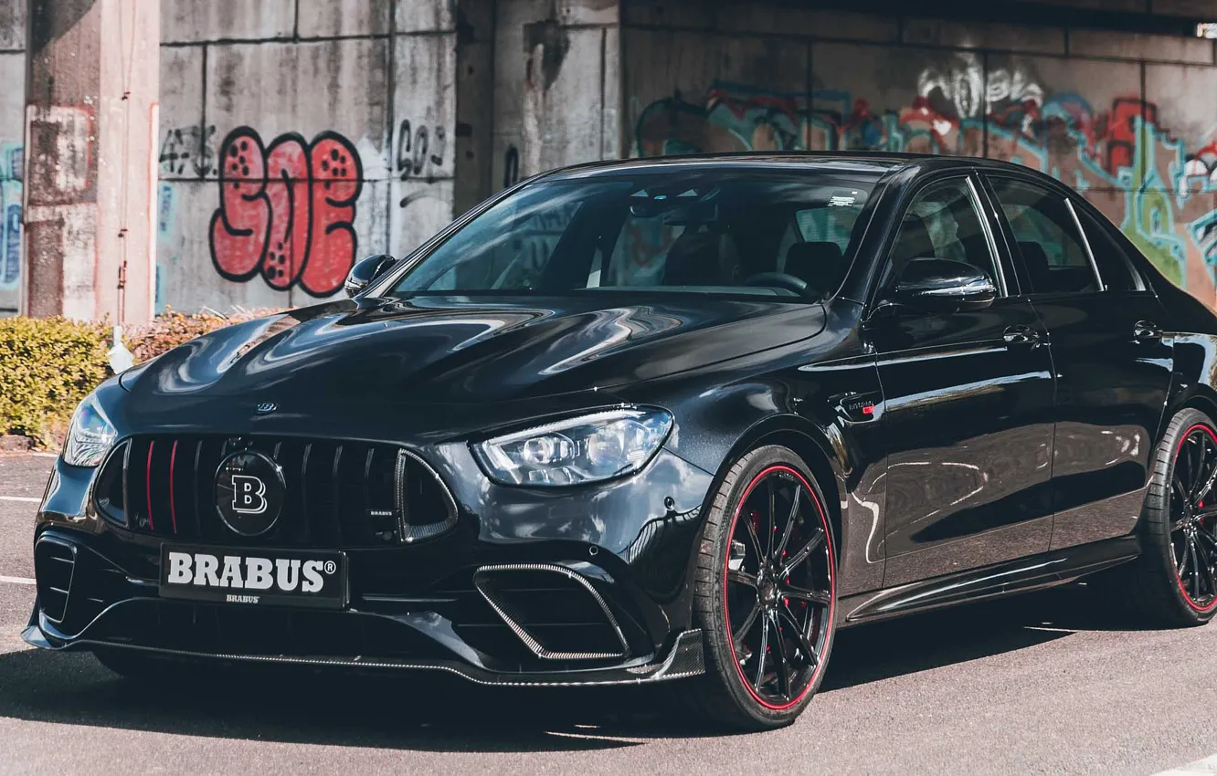 Фото обои Mercedes, Benz, Brabus, E Class, Mercedes Benz AMG E63 S Brabus 800