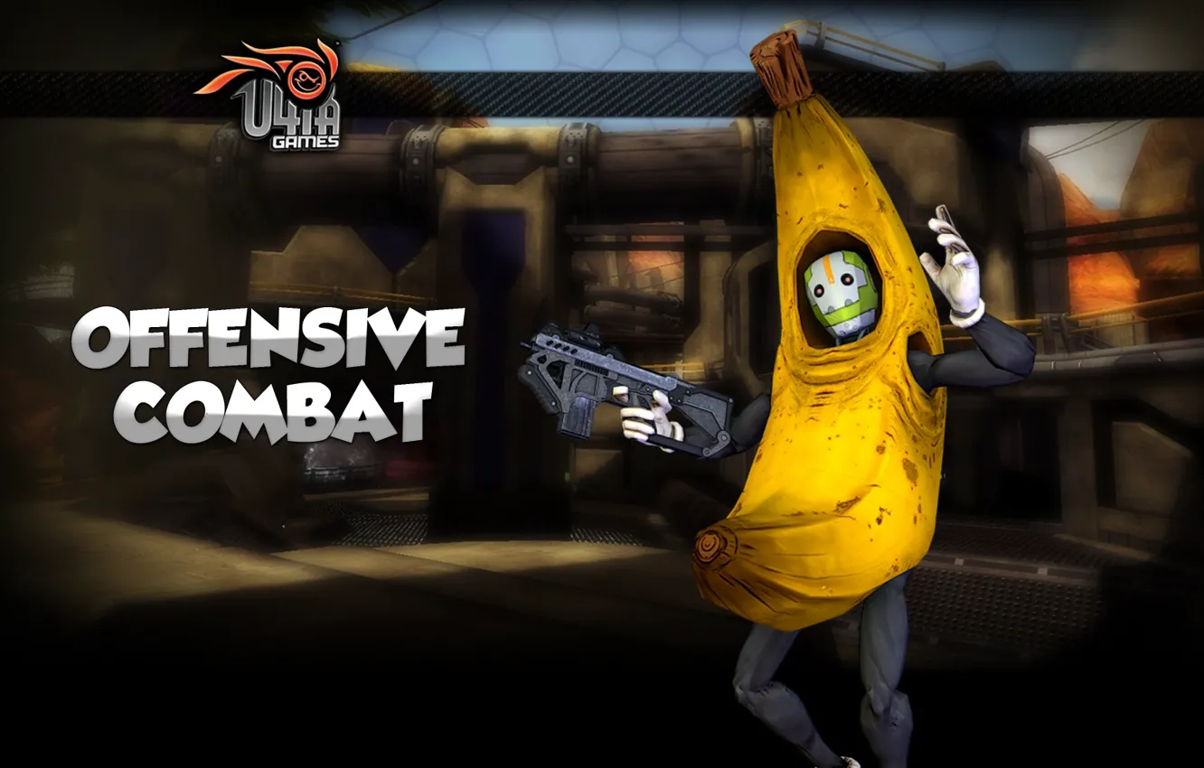 Фото обои банан, шутер, Иннова, Innova, 4game, фогейм, Offensive Combat, онлайн игра