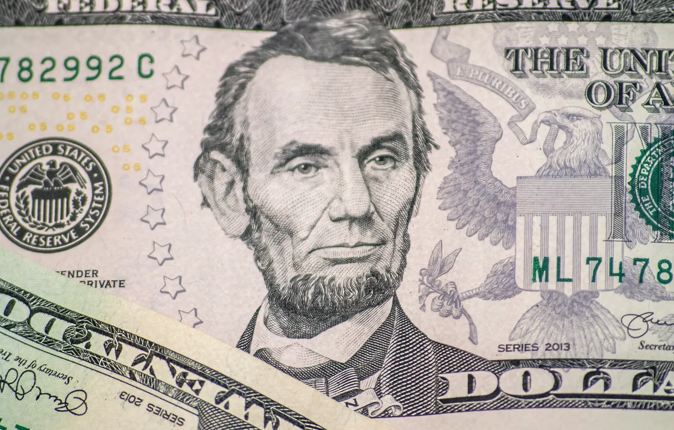 Фото обои money, dollars, note bank