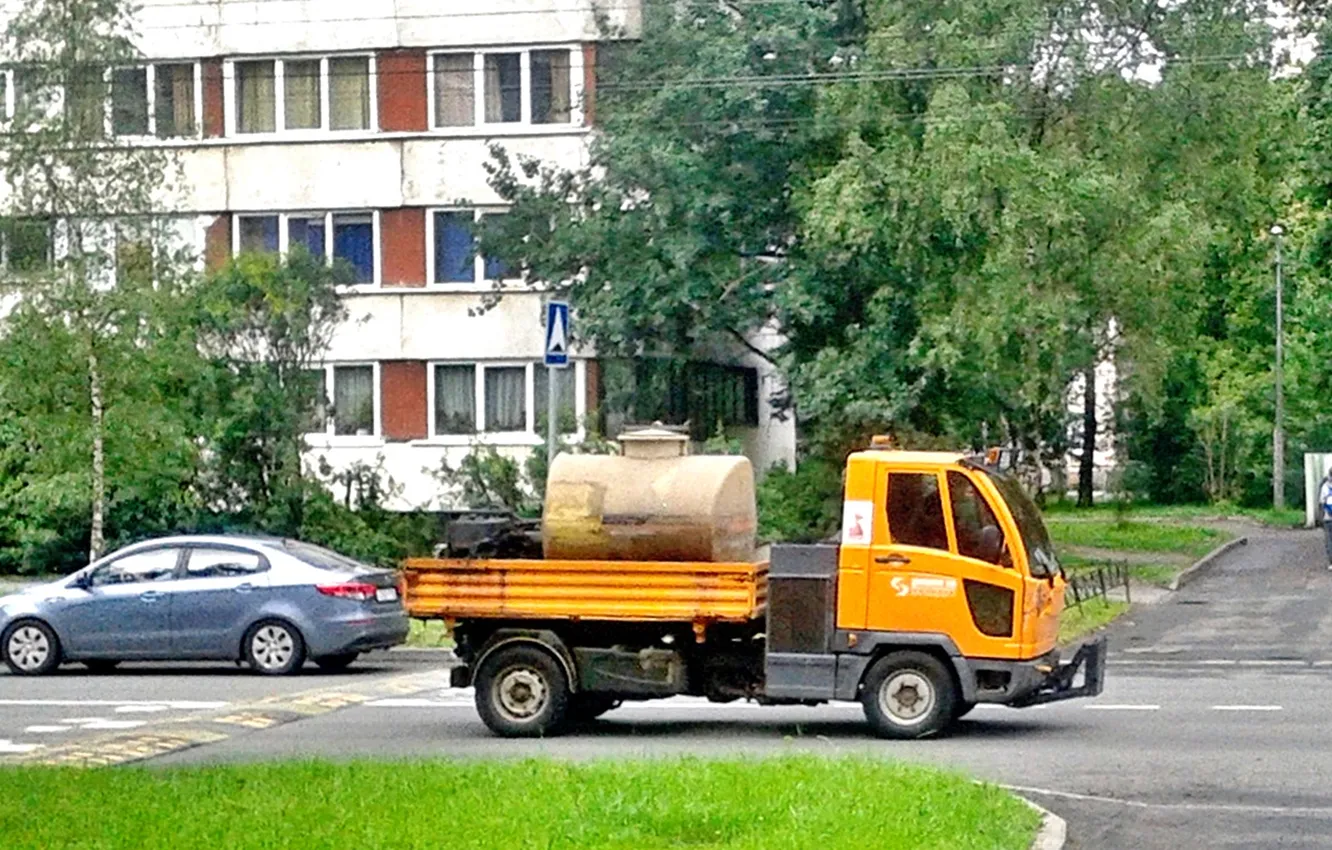 Фото обои машина, Грузовик, Multicar