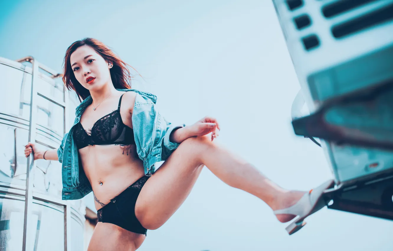 Фото обои wallpaper, girl, sexy, woman, model, china, asian, cute