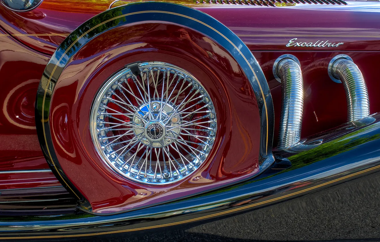 Фото обои колесо, hdr, Excalibur, close, wheel, запаска, запасное