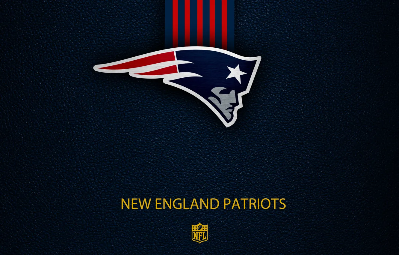 Фото обои wallpaper, sport, logo, NFL, New England Patriots