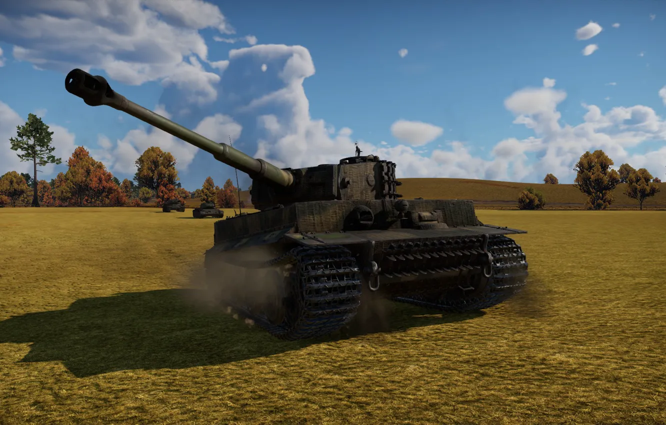 Фото обои Tiger 1, тигр арт, тигр 1