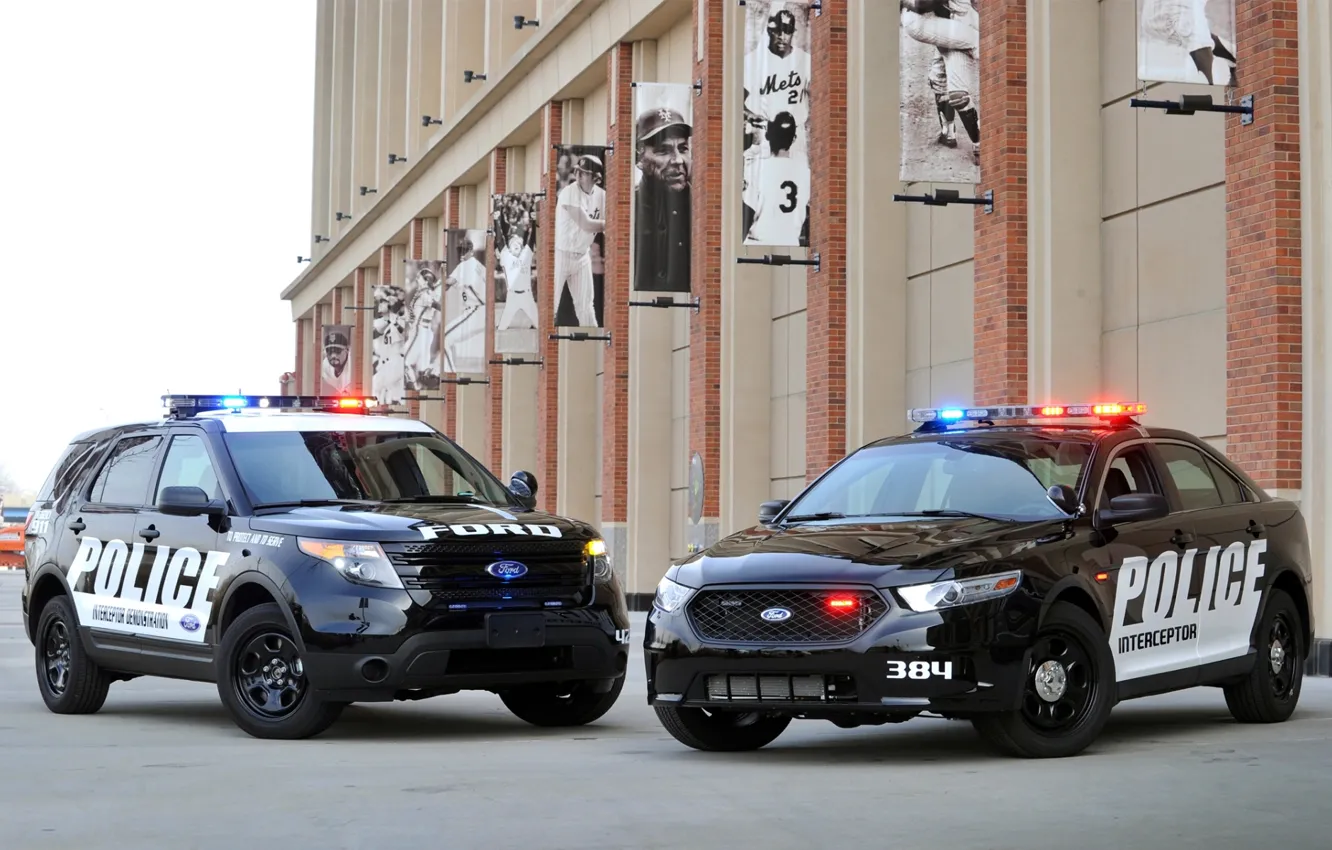 Фото обои Ford, полиция, джип, седан, форд, Taurus, Sedan, спец.версия