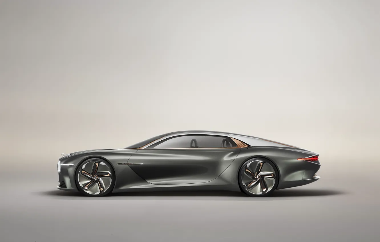 Фото обои Concept, Bentley, вид сбоку, 2019, EXP 100 GT