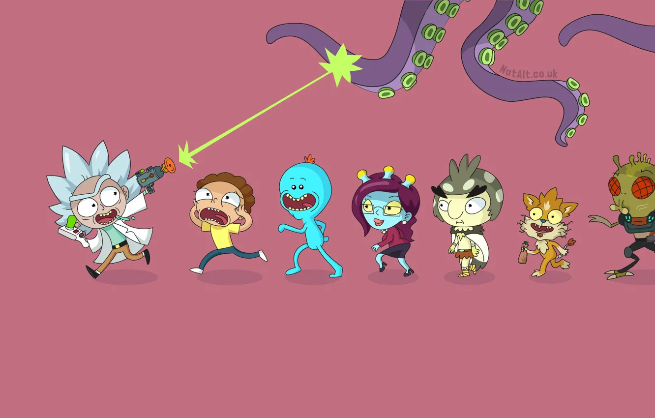 Фото обои Smith, Мультфильм, Sanchez, Rick, Rick and Morty, Рик и Морти, Morty, Rick Sanchez