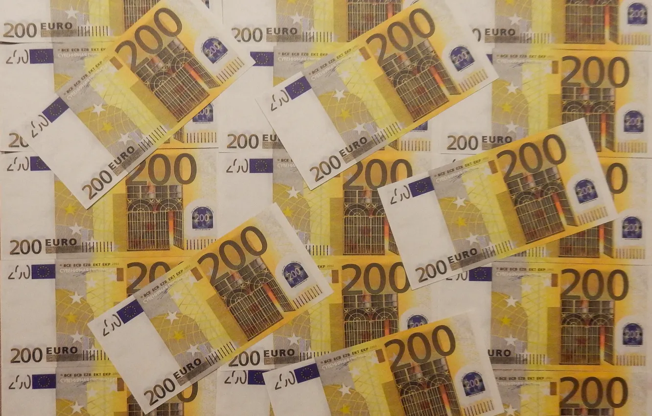 Фото обои деньги, валюта, купюры, широкоформатные, background, обои на рабочий стол, money, euro
