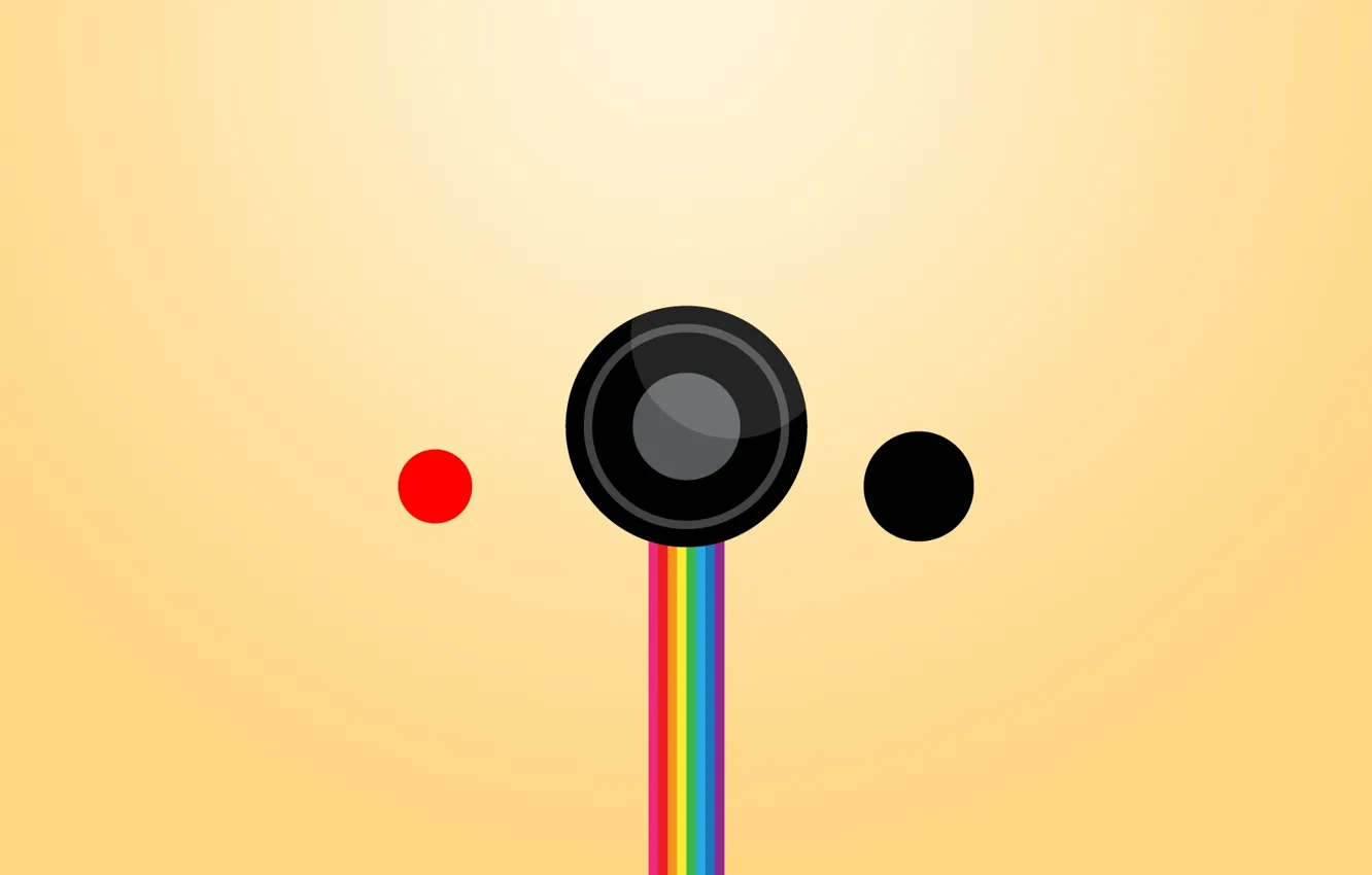 Фото обои круги, узоры, краски, радуга, минимализм, colors, rainbow, minimalism
