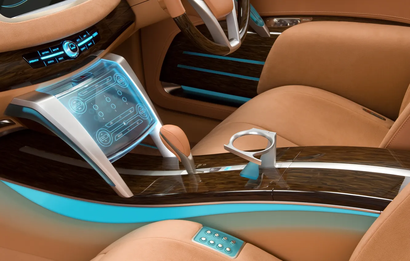 Фото обои Concept, Ниссан, Nissan, концепт-кар, седан, 2007, Nissan Intima