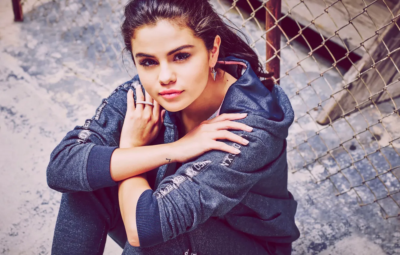 Фото обои Neo, фотосессия, Adidas, Селена Гомес, Selena Gomez, 2015, коллекция одежды