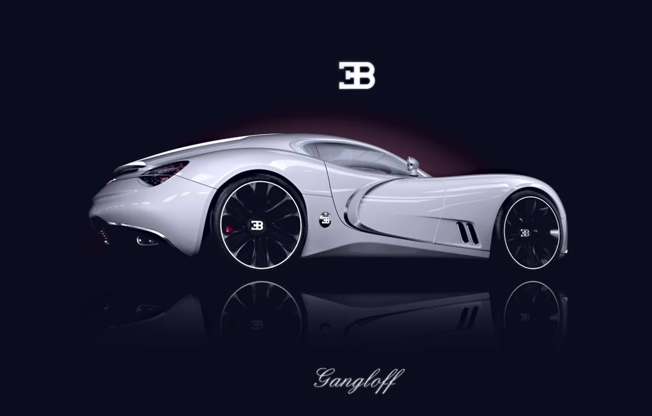 Фото обои Concept, Авто, Бугатти, Концепт, Bugatti, Car, Supercar, Gangloff