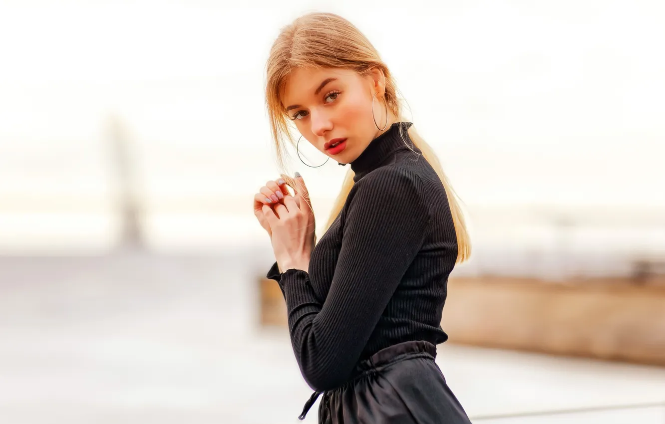Фото обои девушка, портрет, Виктория