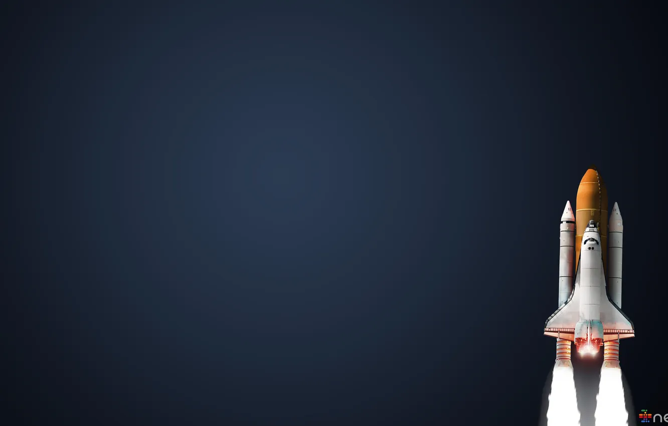 Фото обои shuttle, oranage, Nexoid