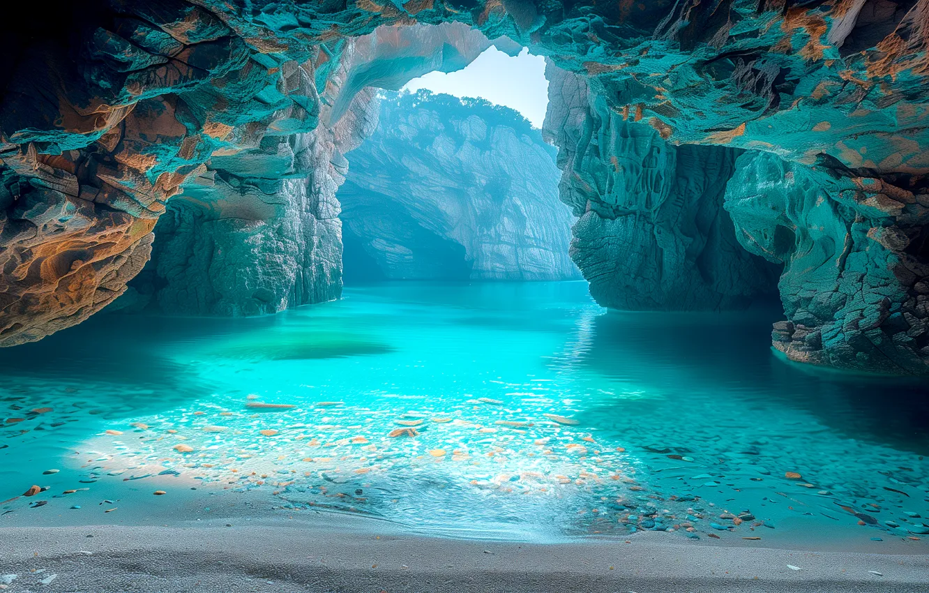 Фото обои beach, sea, nature