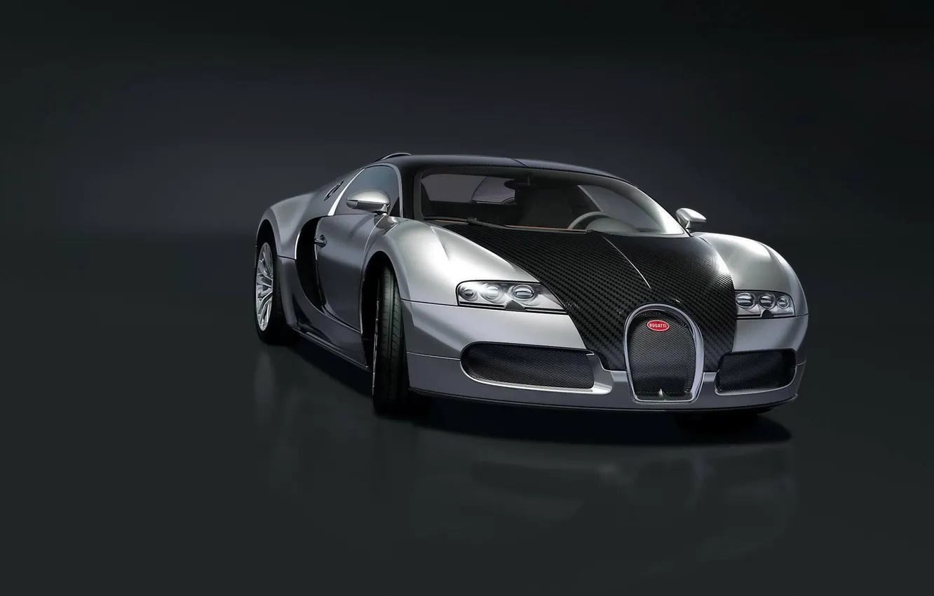 Фото обои Bugatti, Veyron, суперкар