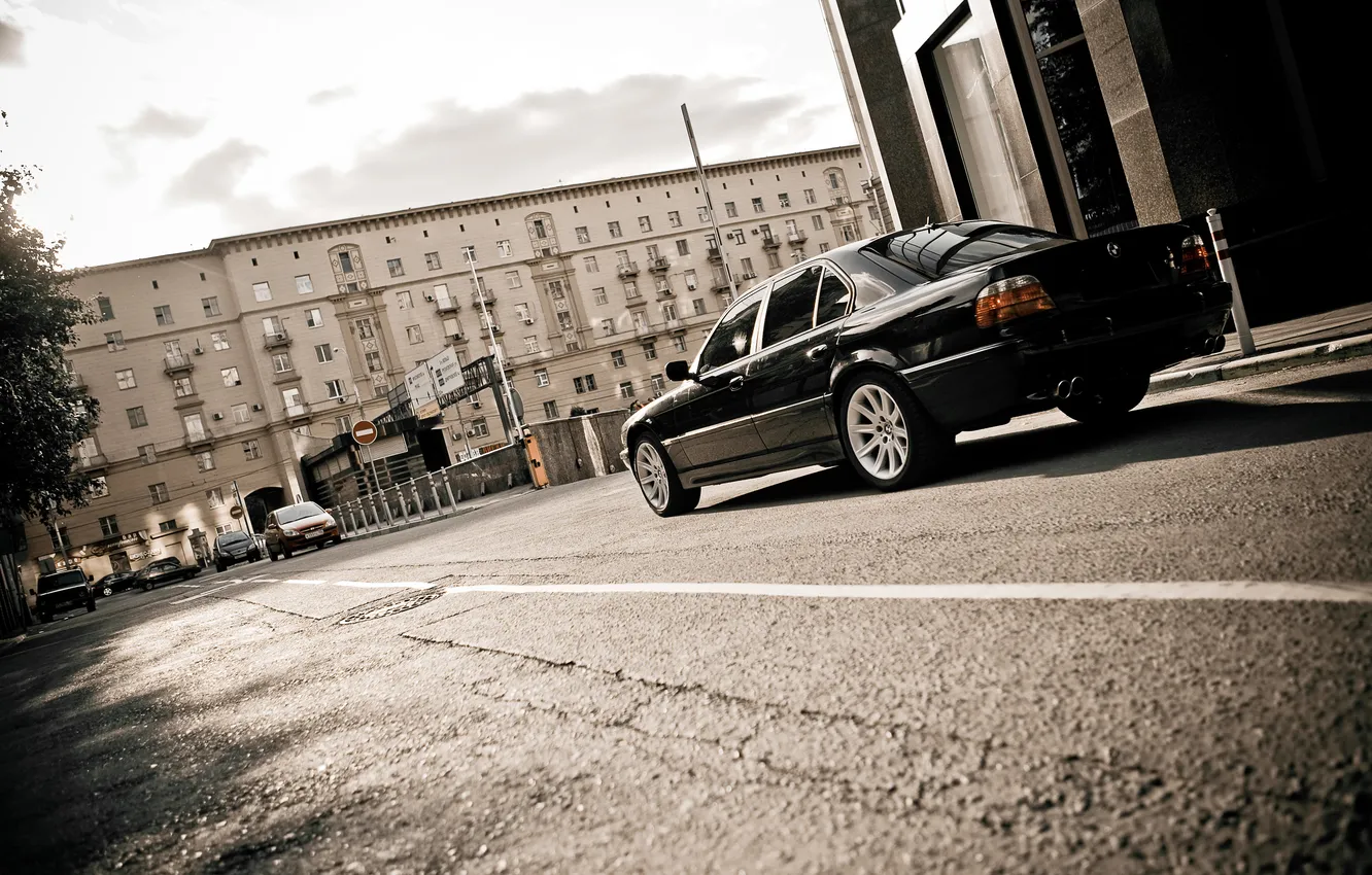 Фото обои обои, бмв, Car, wallpapers, бумер, бэха, E38, BMW 750