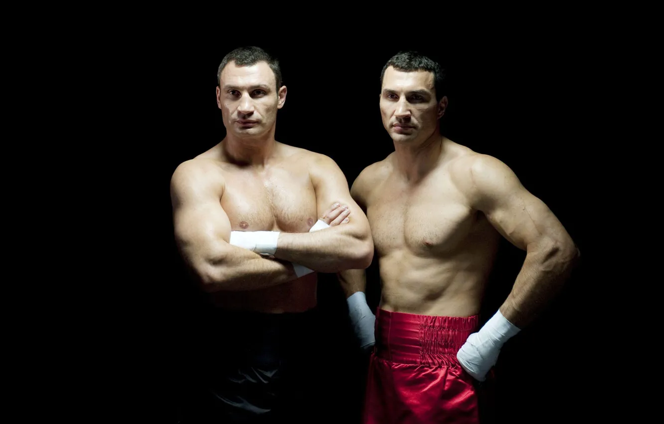 Фото обои бокс, box, легенды, klitshko, братья кличко