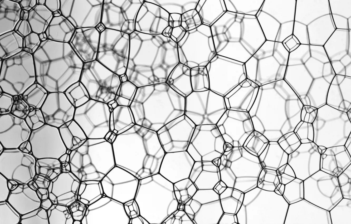 Фото обои абстракция, стиль, пузыри, узоры, линий, bubbles, style, patterns