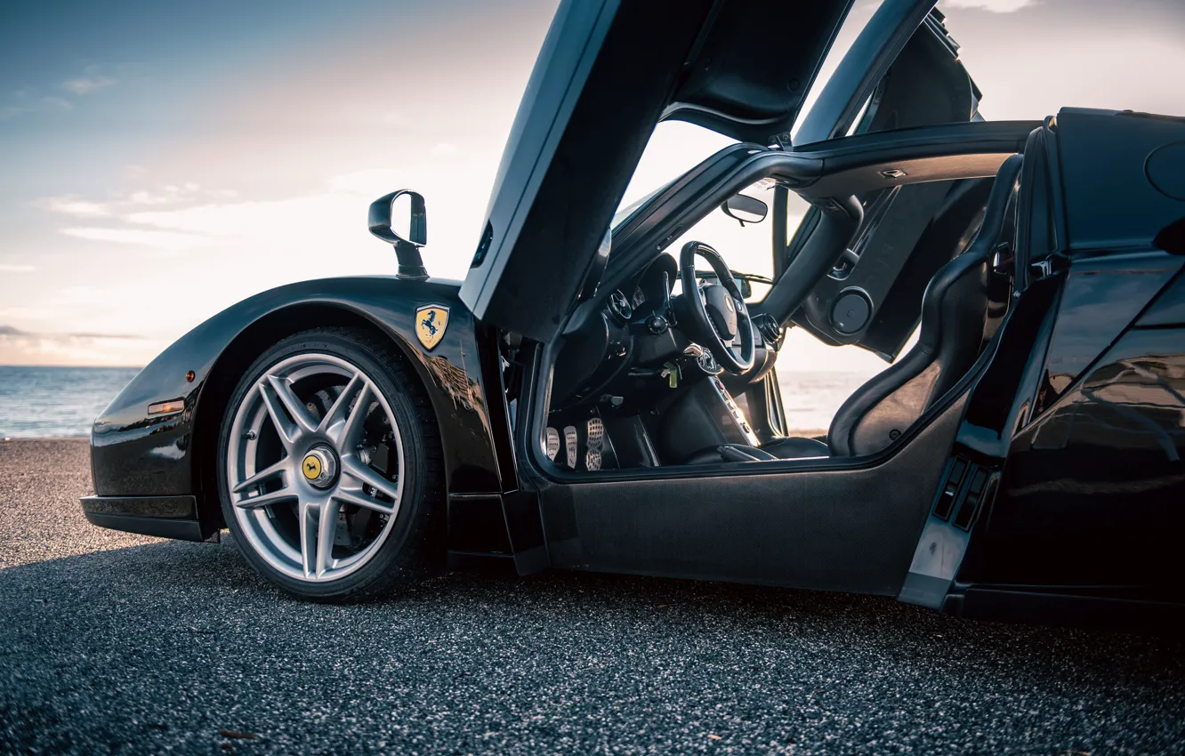 Фото обои Ferrari, Ferrari Enzo, Enzo, close-up