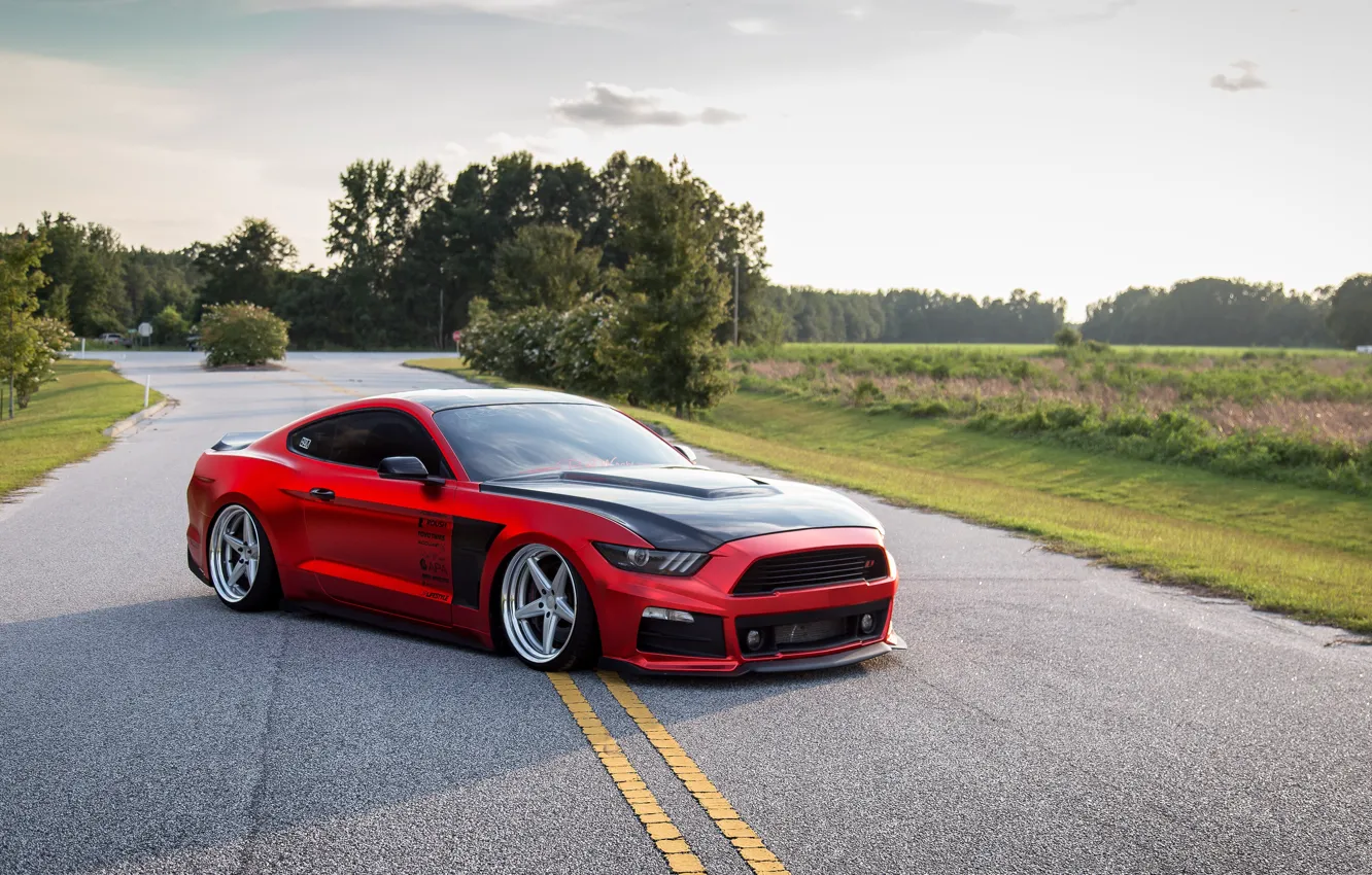 Фото обои Mustang, Ford, Ford Mustang, Форд Мустанг