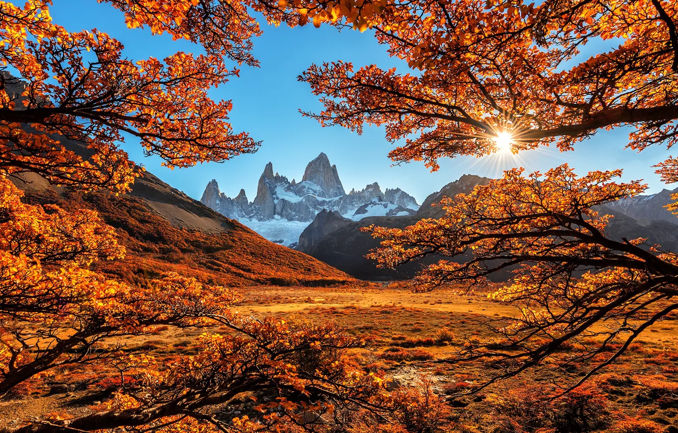 Фото обои autumn, mountains, Italian landscape
