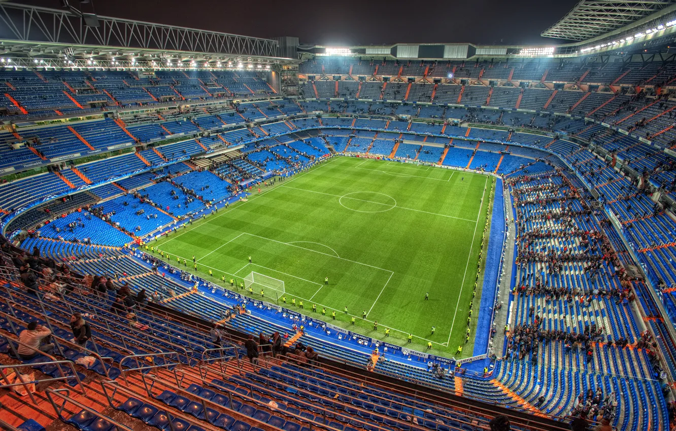 Фото обои Футбол, Испания, Football, Стадион, Stadium, Spain, Real, Madrid